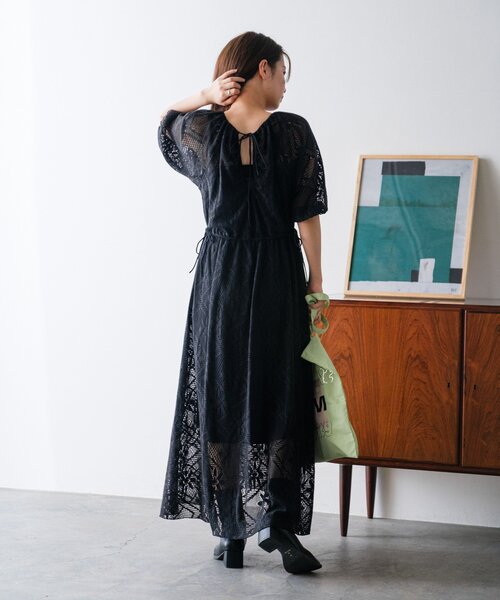 Kastane ワンピース 「WEB限定/2サイズ展開」カットレース