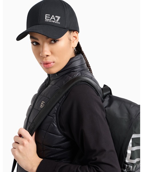 EA7 EMPORIO ARMANI キャップ ブラック　未使用タグ付き EA7 キャップ 帽子 メンズ 「オンライン限定」「エンポリオ アルマーニ