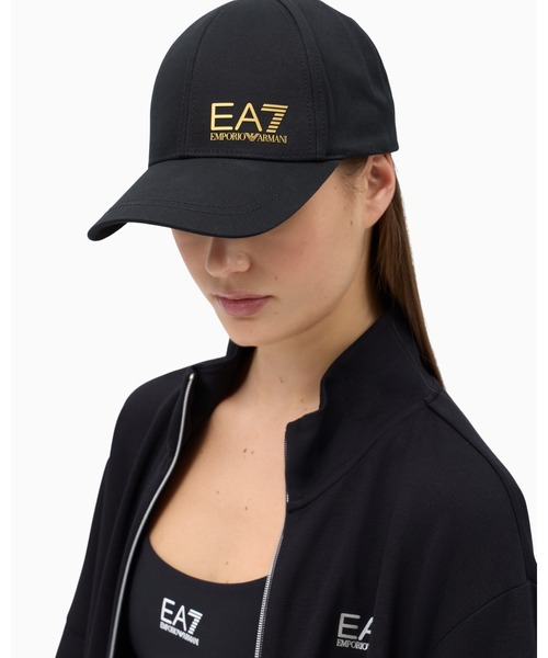 EA7 EMPORIO ARMANI キャップ ブラック　未使用タグ付き EA7 キャップ 帽子 メンズ 「オンライン限定」「エンポリオ アルマーニ