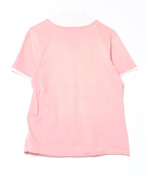 「bexist」 半袖Tシャツ 3 ピンク メンズ_画像2
