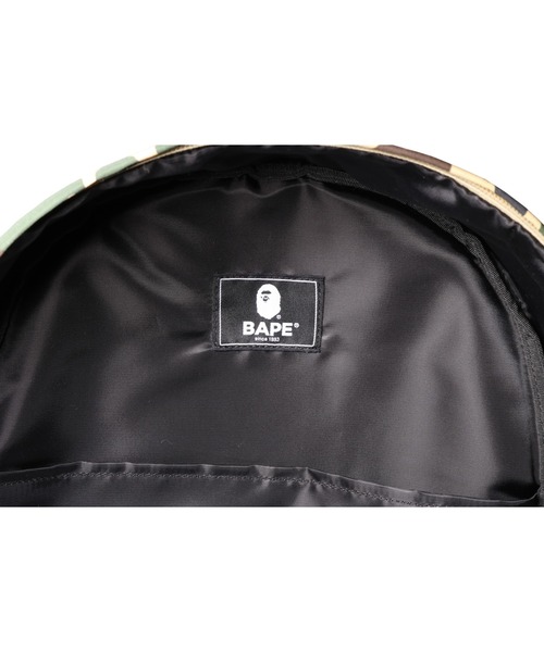 A BATHING APE デイバック リュック 1ST CAMO HEAD PATCH