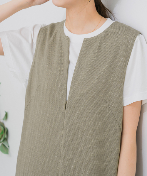 Spick＆Span ワンピース カラミIラインワンピース : ZOZOTOWN