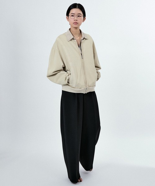 カーディガン STITCH  SWEAT ZIP CARDIGAN レディース M TO R カーディガン STITCH SWEAT ZIP CARDIGAN レディース