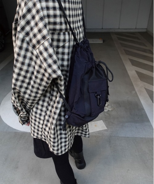 サックン出品です。 新色追加【SEQUENZ（シークエンズ）】2 FACE STRING KNAPSACK