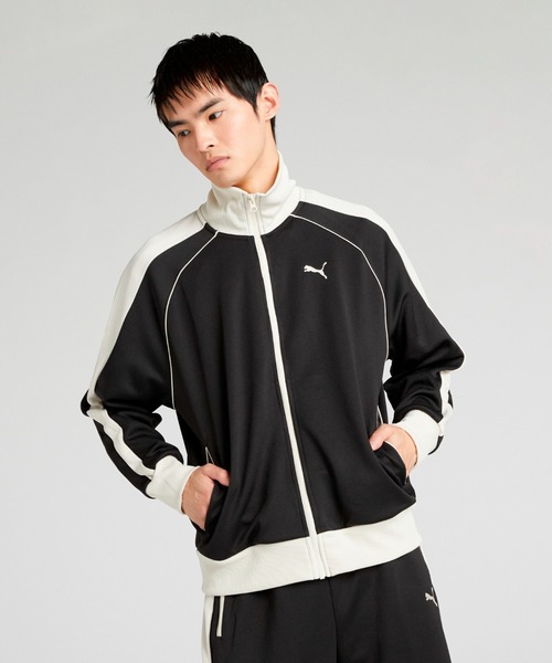 プーマ PUMA ジャー ジT7 ブラック sサイズ PUMA ジャージ プーマ ユニセックス T7 トラック ジャケット JP