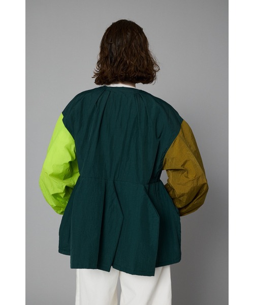 HeRIN.CYE ブルゾン アウター Nylon tuck blouson ナイロン