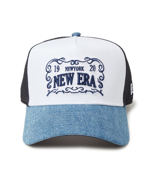 【New Era】LA 9FORTY A-Frame Cap ニューエラ ロゴ キャップ 9forty-a-frame-metal-flag-
