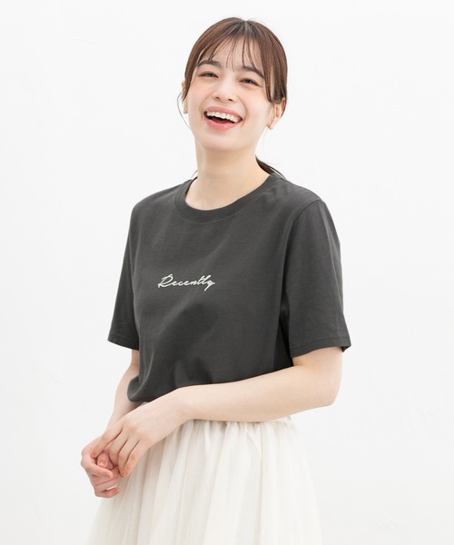 tシャツ FAKE NEWSプリントジャージーTシャツ レディース 2024 オフィシャル ケイトリン シマーズ ジャージ T シャツ