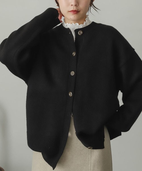 SENSE OF PLACE by URBAN RESEARCH カーディガン ONE ブラック