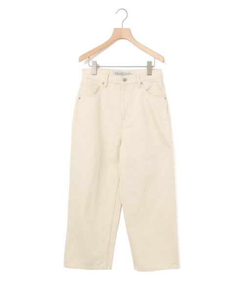 パンツ MidiUmi ハイウエストワイドストレートデニム レディース