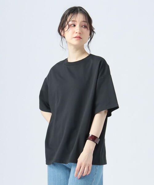 HYS HEART カットソー プルオーバー 接触冷感】【ウォッシャブル】ホットフィットロゴプリントプル