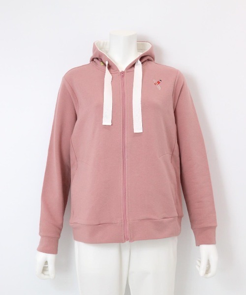 PICONE CLUB ピッコーネクラブ レディース ジップアップパーカー Picone CLUB パーカー 「オンラインストア・店舗限定商品」刺繍