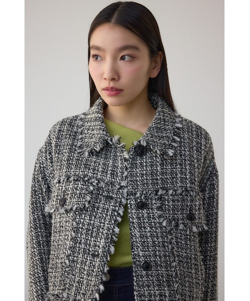 moussy ツイードジャケット AZUL BY MOUSSY（アズールバイマウジー） ジャケット テーラード