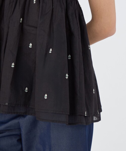 【ne Quittez pas】キャミソールトップス NE QUITTEZ PAS! キャミソール 「別注」ne Quittez pas BLACK