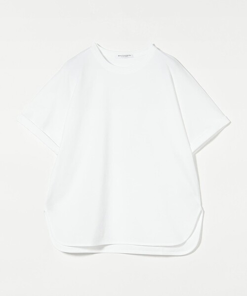 tシャツ コットン天竺 ラウンドヘム Tシャツ レディース BEAUTY＆YOUTH UNITED ARROWS tシャツ コットン天竺 ラウンド