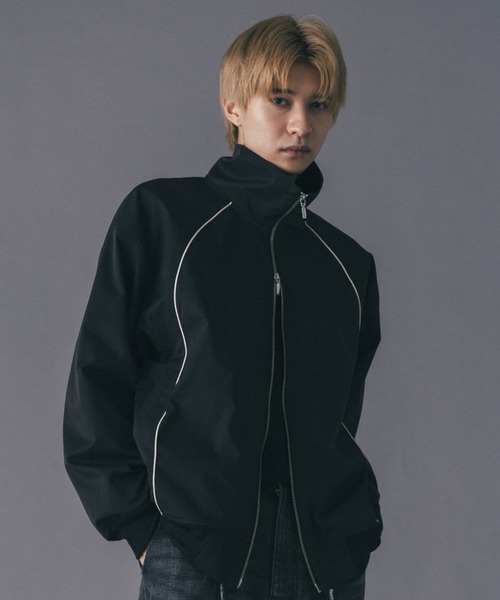 Lui's 「Lui's」 「neucon」ジップアップブルゾン 2 ブラック Lui's 「Lui's」 「neucon」ジップアップブルゾン 2 ブラック