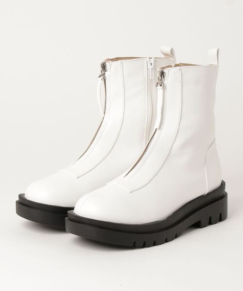 「LibertyDoll」 ショートブーツ LL ブラック レディース_画像5