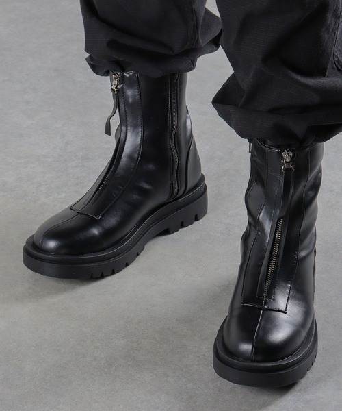 「LibertyDoll」 ショートブーツ LL ブラック レディース_画像7