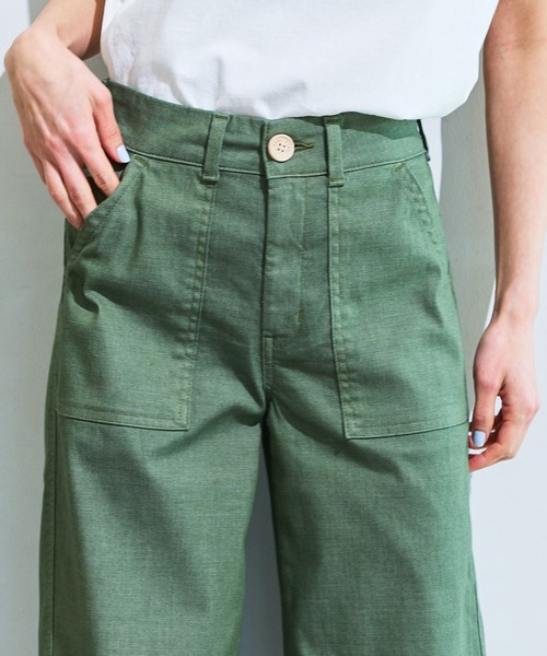 パンツ summer SUMMER BOTANICAL PATTERN PANTS – Shinzone