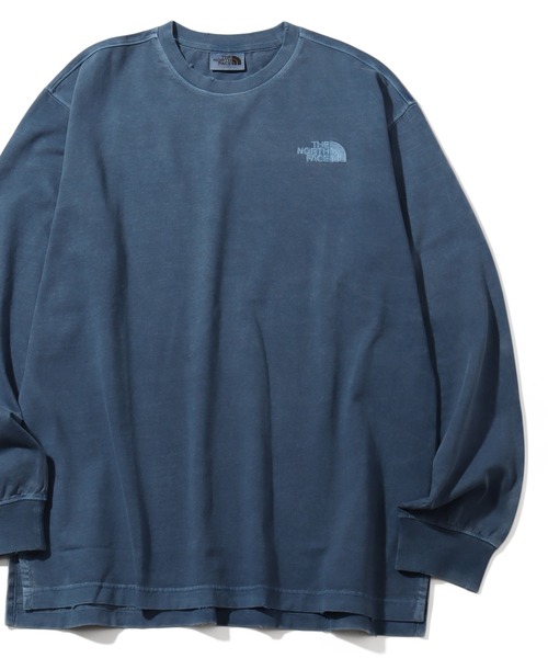 [ノースフェイス]DYEING 長袖 ラウンド Tシャツ★新作・24AW★ THE NORTH FACE tシャツ 「THE FACE/ザノースフェイス」DYEING L