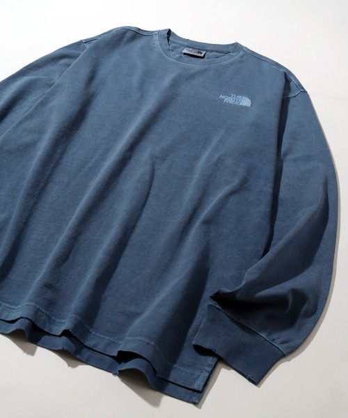 [ノースフェイス]DYEING 長袖 ラウンド Tシャツ★新作・24AW★ ノースフェイス]DYEING 長袖 ラウンド Tシャツ☆新作・24AW