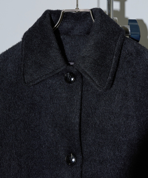 「SETUP7」 チェスターコート FREE グレー レディース_画像2