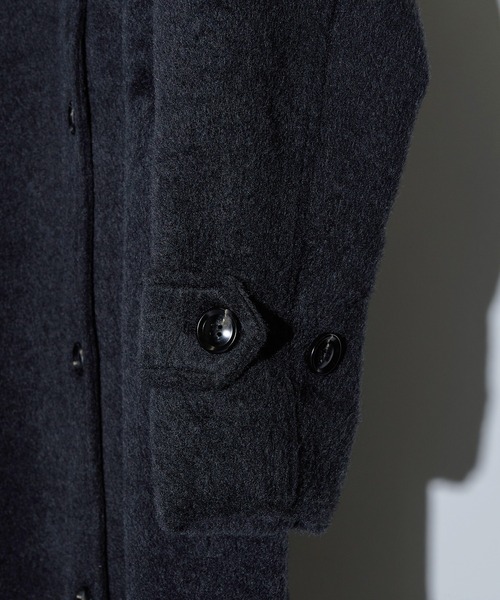 「SETUP7」 チェスターコート FREE グレー レディース_画像5