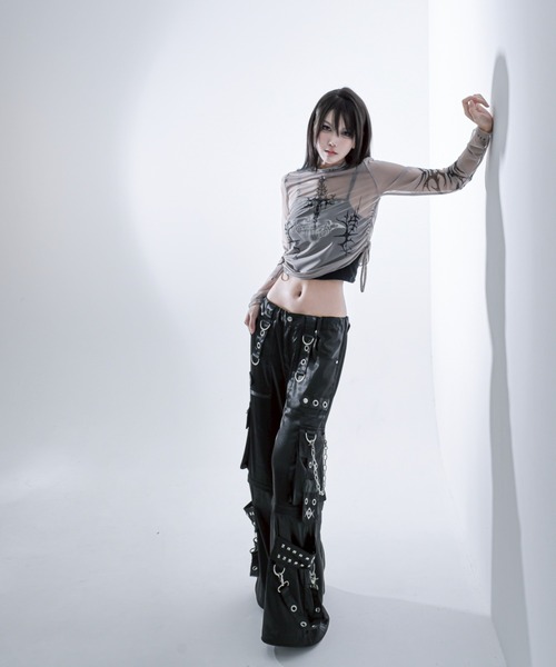 tシャツ 「REFLEM/レフレム」タトゥーシアースキントップス レディース メンズ REFLEM tシャツ 「REFLEM/レフレム」タトゥーシアースキン