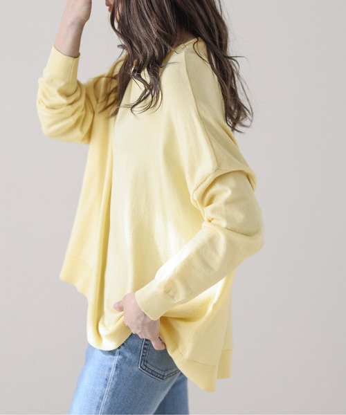 「SUGAR BISKET」 「La-gemme」長袖ニット フリー グレー レディース_画像2