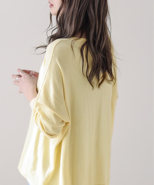 「SUGAR BISKET」 「La-gemme」長袖ニット フリー グレー レディース_画像3