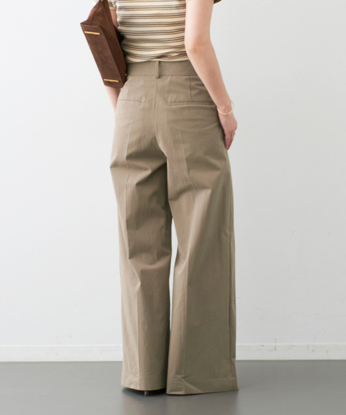 Deuxieme Classe Cotton Wide Pantsサイズ36美品 Deuxieme Classe（ドゥーズィエムクラス）の「*Cotton ワイド