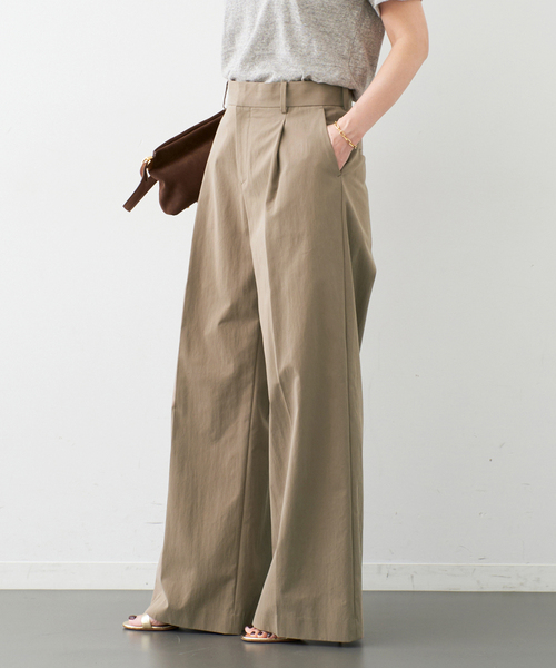 極美品*ドゥーズィエムクラス 2023ss Cotton ワイドパンツ パンツ Deuxieme Classe（ドゥーズィエムクラス）の「*Cotton ワイド