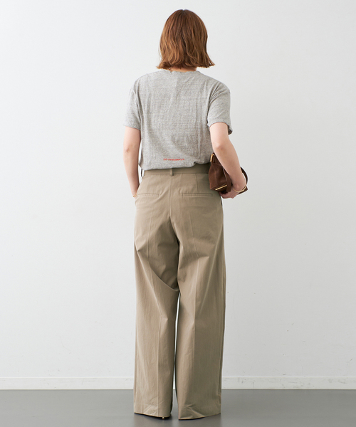 Deuxieme Classe パンツ *コットンナイロン ワイド レディース