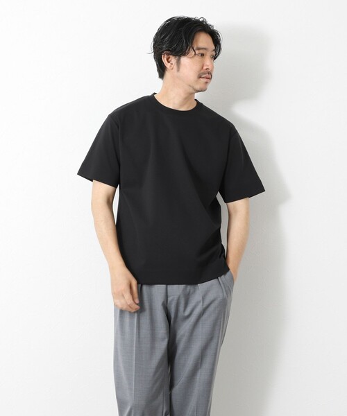 ハイカウントシルケットポンチエプロンドレス×Tシャツセット ハイカウントシルケットポンチエプロンドレス×Tシャツセット