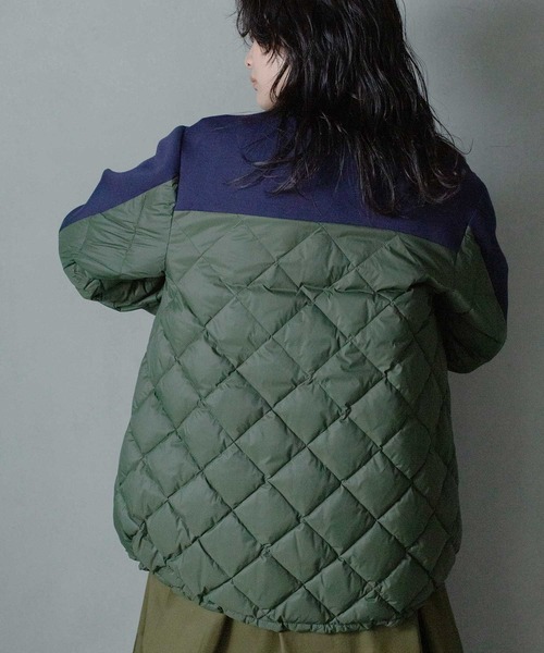 「MARECHAL TERRE」 ダウンジャケット MEDIUM ブラック レディース_画像3