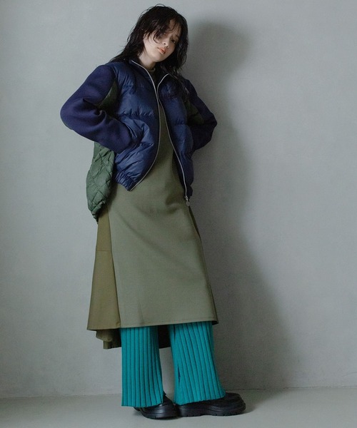 「MARECHAL TERRE」 ダウンジャケット MEDIUM ブラック レディース_画像5