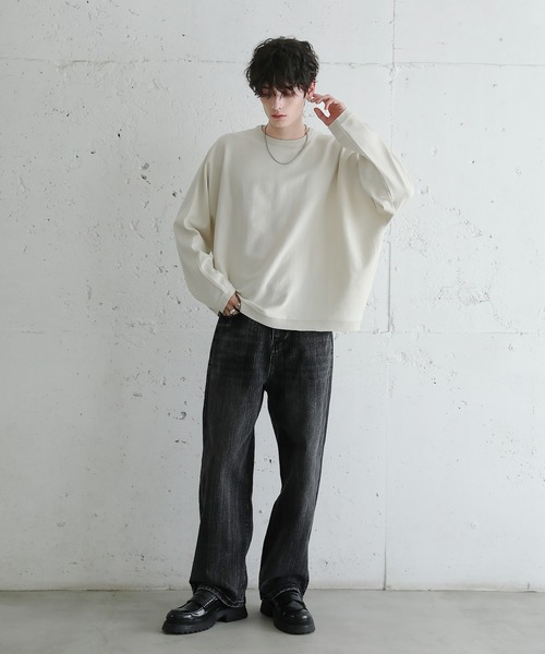 「ASTRONOMY」 長袖ニット S ブルーグレー メンズ