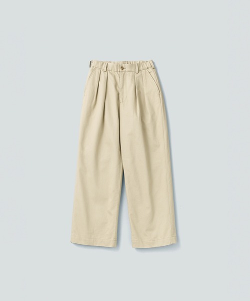 パンツ 「miffew/ ミフュー」2TUCK DOWN TROUSERS レディース_21