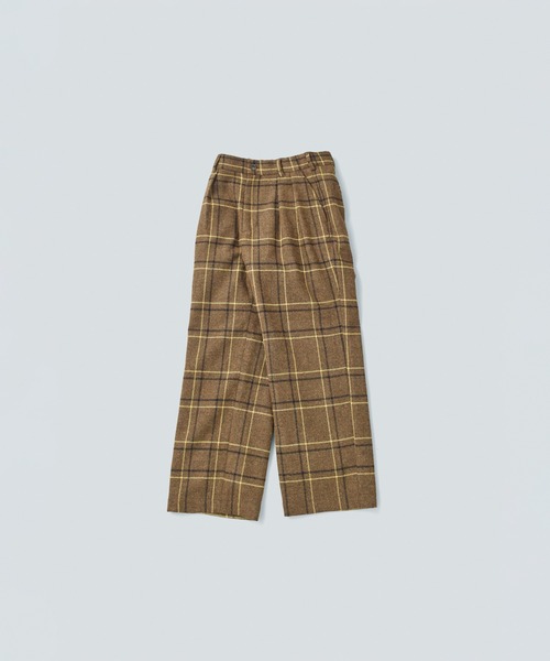 パンツ 「miffew/ ミフュー」2TUCK DOWN TROUSERS レディース_22