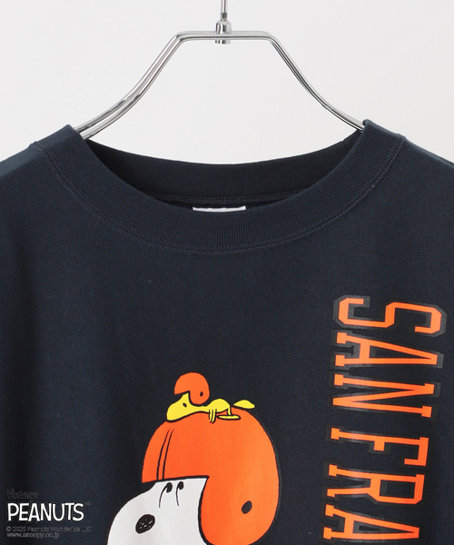 tシャツ Champion/チャンピオン SNOOPY FRANCISCO TSH レディース Champion tシャツ Champion/チャンピオン SNOOPY FRANCISCO TSH