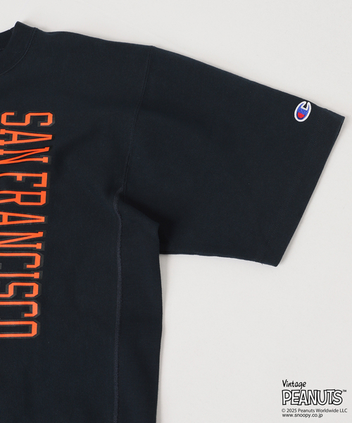 tシャツ Champion/チャンピオン SNOOPY FRANCISCO TSH レディース Champion tシャツ Champion/チャンピオン SNOOPY FRANCISCO TSH