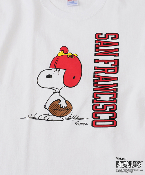tシャツ Champion/チャンピオン SNOOPY FRANCISCO TSH レディース Champion tシャツ Champion/チャンピオン SNOOPY FRANCISCO TSH