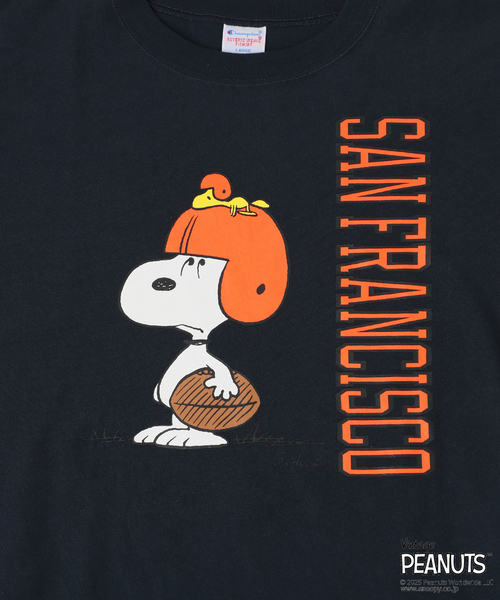 Champion tシャツ Champion/チャンピオン SNOOPY FRANCISCO TSH