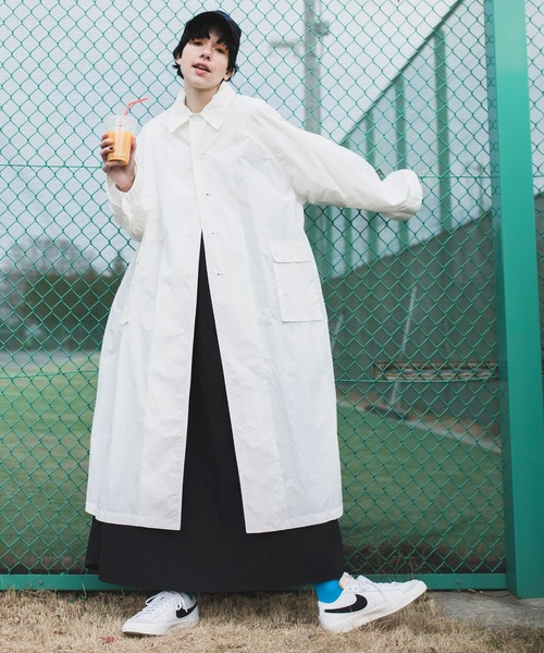 forksy.（フォルクシー） ステンカラーコート FREE ホワイト