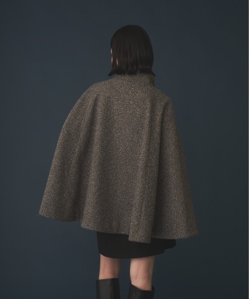 「Shelly island」 ポンチョ FREE モカ レディース_画像4