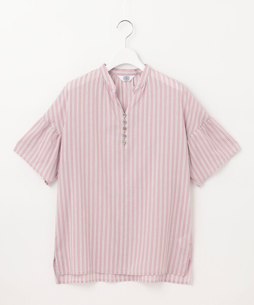 「J.PRESS」 半袖ブラウス 9 ピンク レディース J.PRESS 「J.PRESS」 半袖ブラウス 9 ピンク レディース