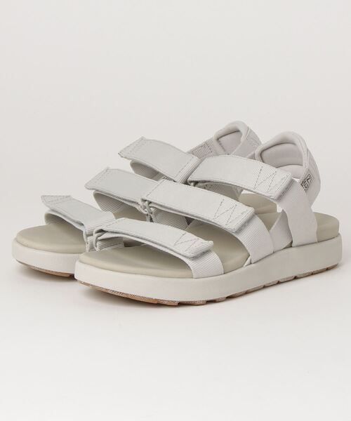[KEEN] Flat сандалии 24.0cm оттенок серебра прочее женский 