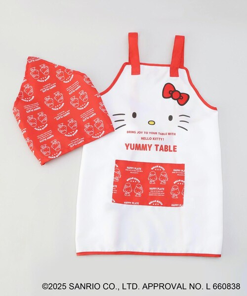 212 KITCHEN STORE キッズエプロン 「HELLO KITTY ハローキティ