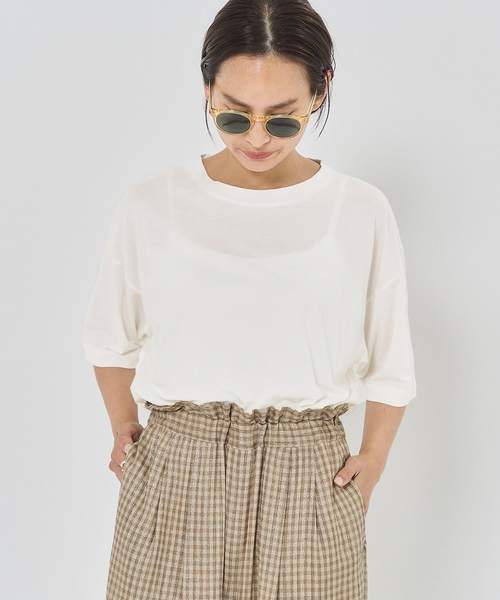 tシャツ OUT OF FRAMe  SupimaCompactHG Tシャツ レディース