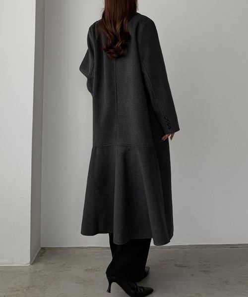 Louere（ルエレ） コート チェスターコート シャギーバックマーメイド